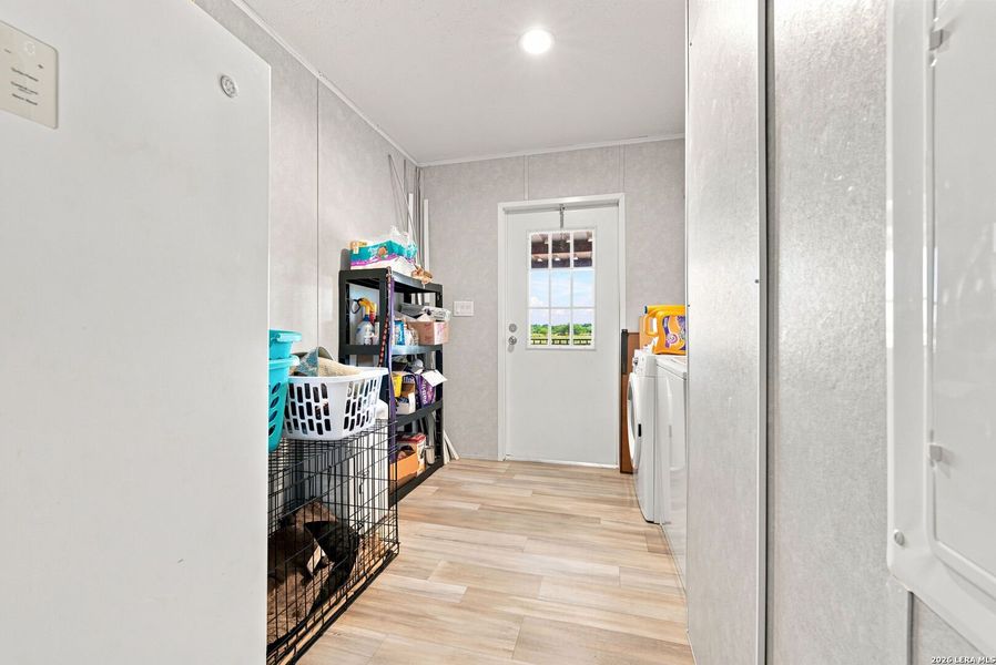 Furnished interior view inside a new home in , Devine (Image 13).
