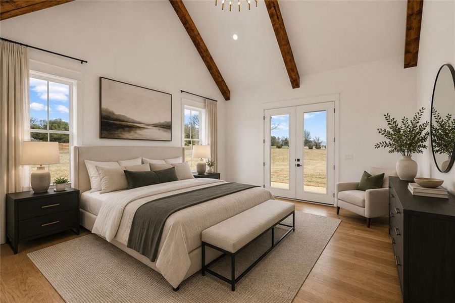 Furnished interior view inside a new home in , Carrollton (Image 12).