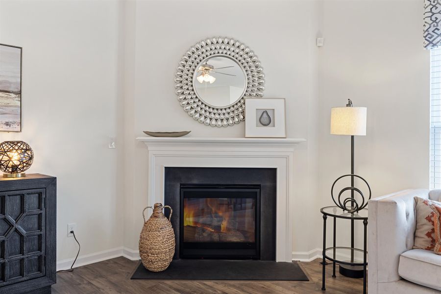 Representative furnished interior of a home built from the Hanover by D.R. Horton in Harbor Crest, Ooltewah (Image 21).