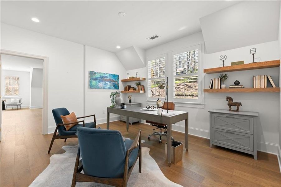 Furnished interior view inside a new home in , Marietta (Image 9). Furnished interior view inside a new home in , Marietta (Image 9).