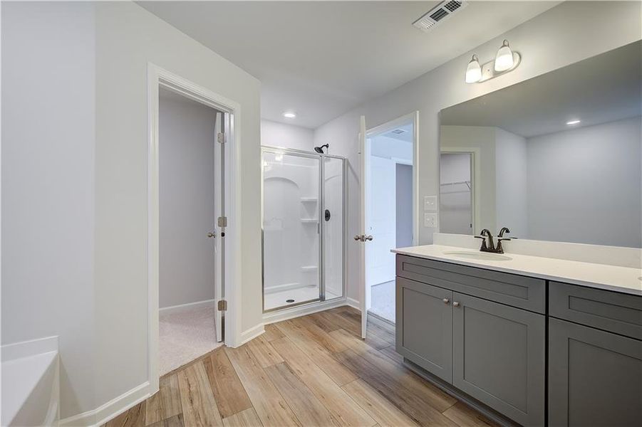 Furnished interior view inside a new home in Diamante, Stockbridge (Image 3).