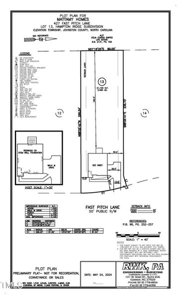 13 HPR - Plot Plan (6-4-24)