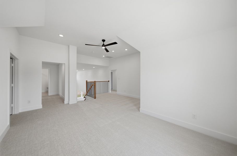 Spacious, unfurnished interior of a new home in Estates at Rockhill, Frisco (Image 32). Spacious, unfurnished interior of a new home in Estates at Rockhill, Frisco (Image 32).