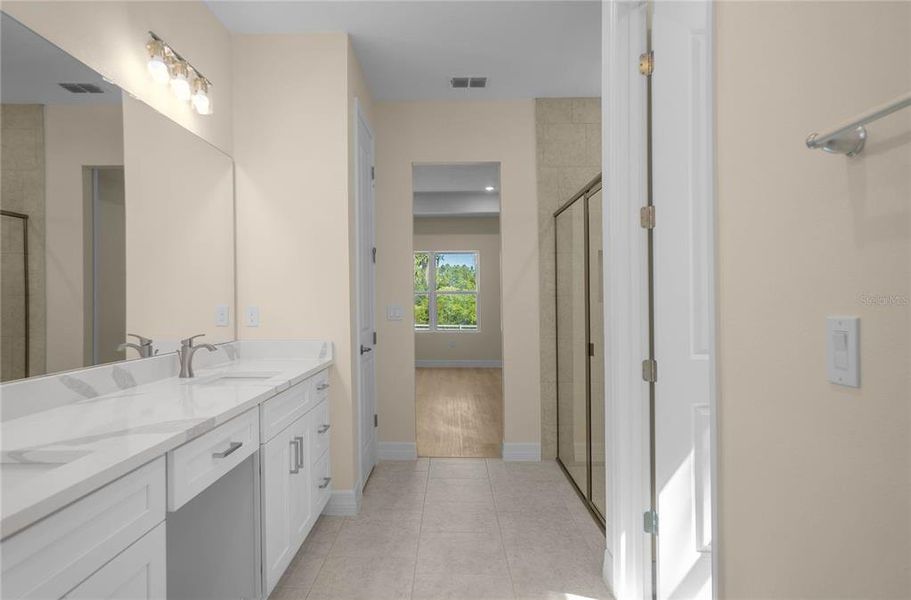 Furnished interior view inside a new home in , Inverness (Image 11).