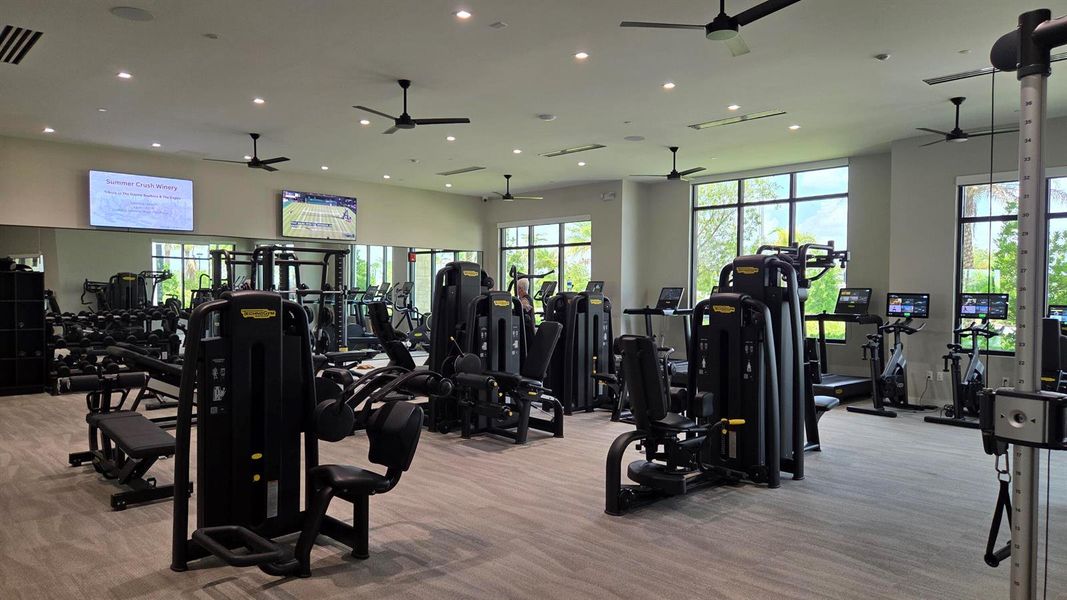 fitness center fitness center