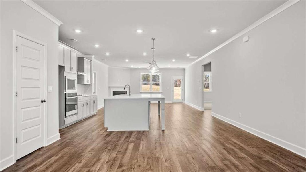 Furnished interior view inside a new home in Evergreen Crossing, Locust Grove (Image 12).
