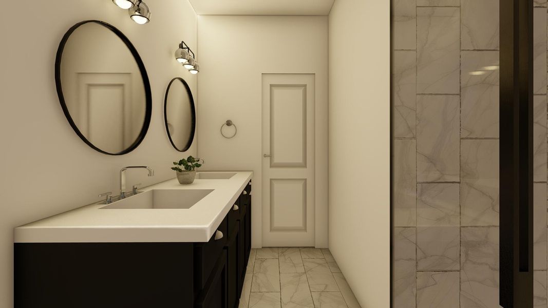 Furnished interior view inside a new home in , Summerville (Image 7).