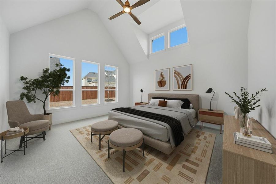 Furnished interior view inside a new home in , Prosper (Image 11). Furnished interior view inside a new home in , Prosper (Image 11).