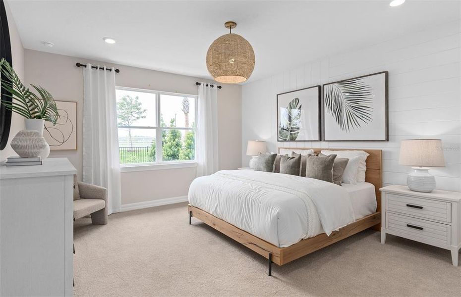 Furnished interior view inside a new home in The Estates at Nona Sound, Orlando (Image 12).