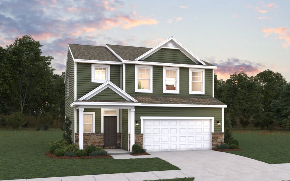 1,958sf New Home in Indian Trail, NC.  - Slide 7