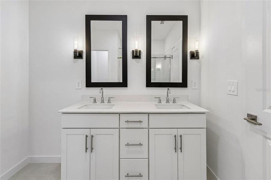 Furnished interior view inside a new home in Aspire at Canter Creek, Davenport (Image 10).