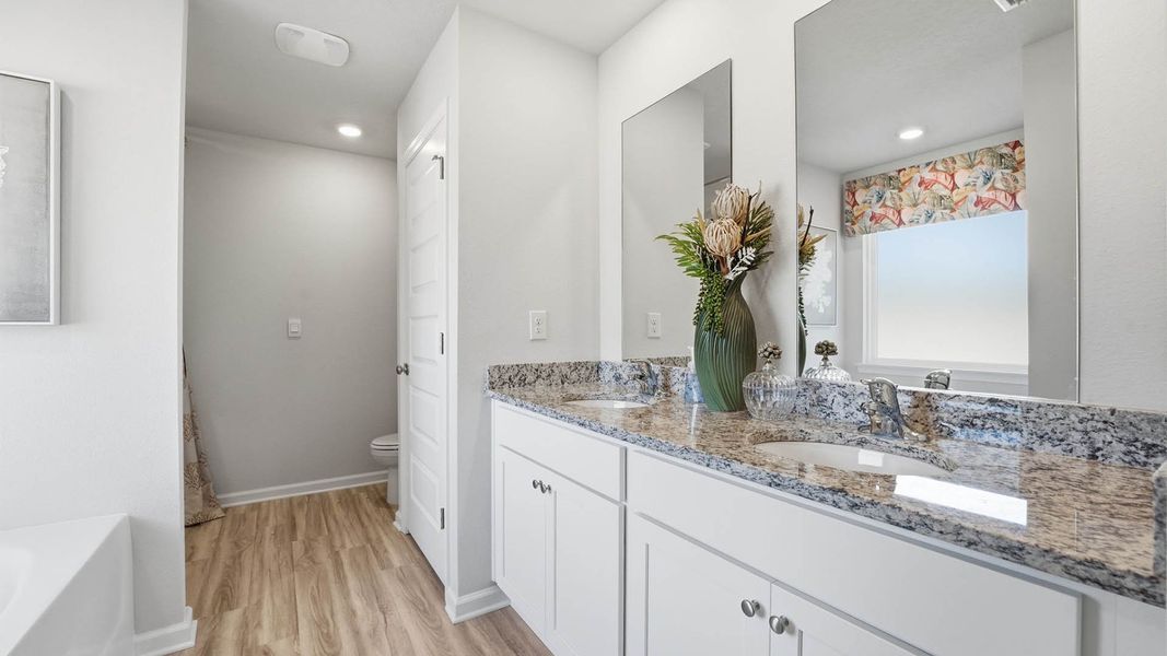 Furnished interior view inside a new home in Chateau Nemours, Port Saint Joe (Image 19).