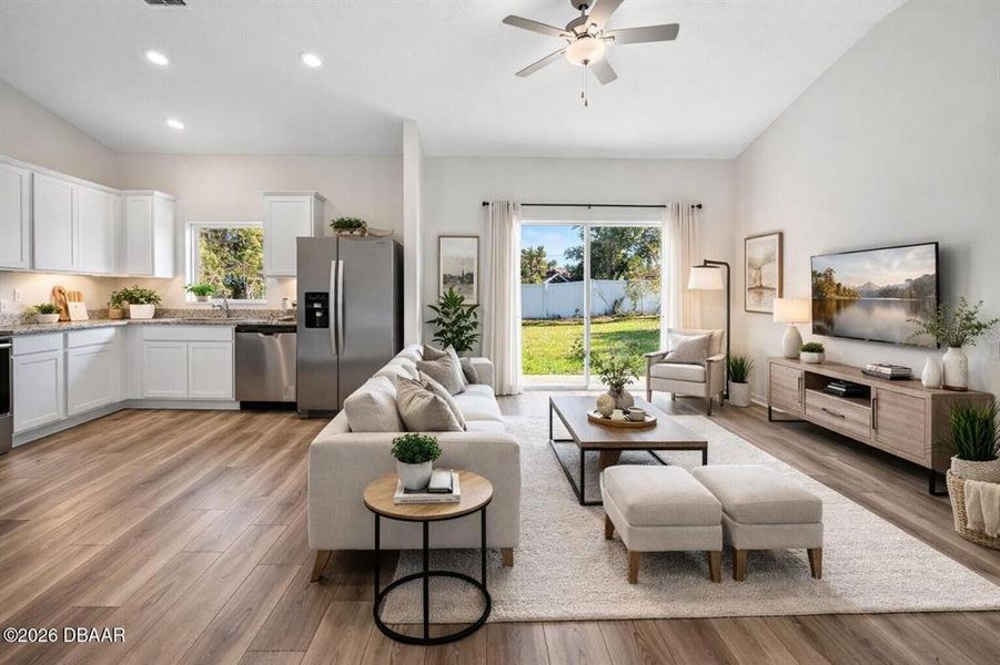 Furnished interior view inside a new home in , Deltona (Image 12). Furnished interior view inside a new home in , Deltona (Image 12).
