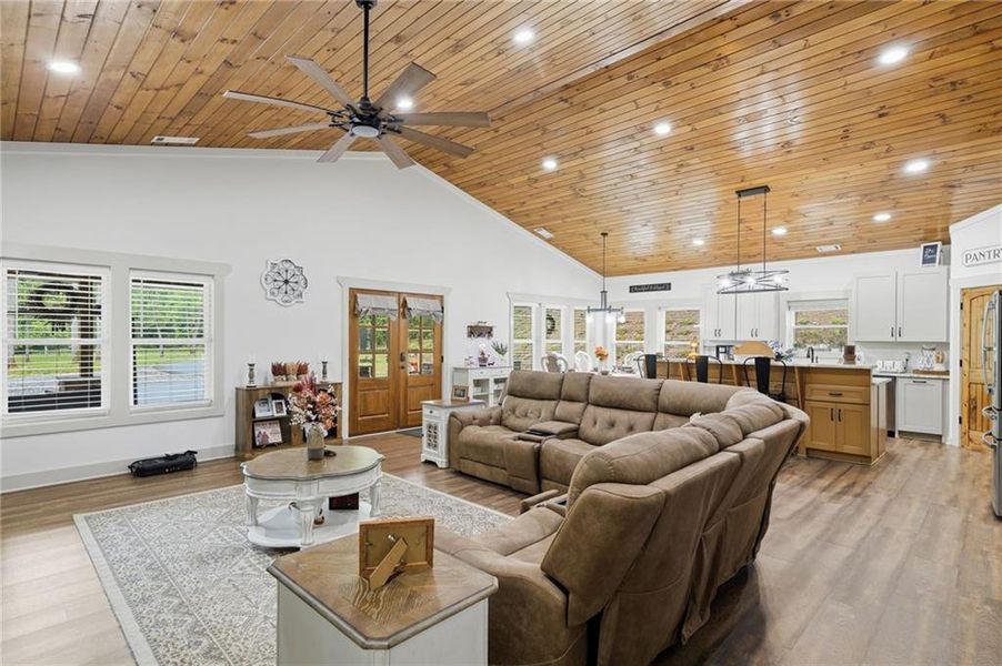 Furnished interior view inside a new home in , Ball Ground (Image 25).