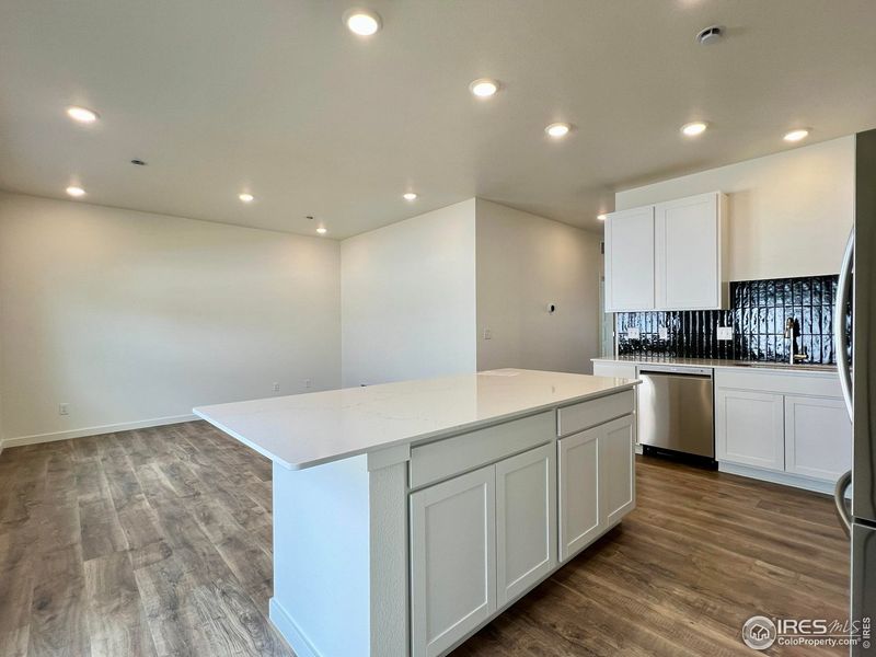 Furnished interior view inside a new home in Union Colony West, Greeley (Image 7).