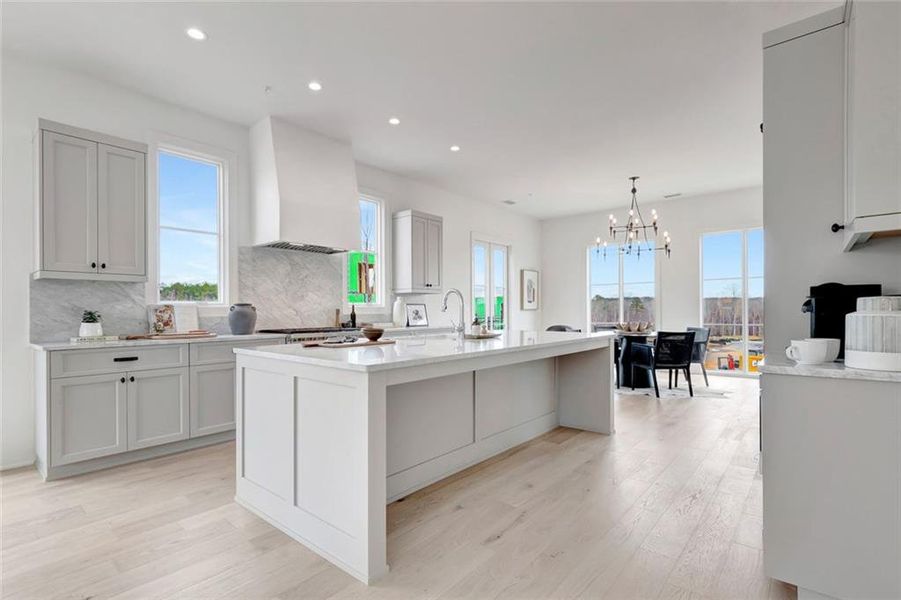Furnished interior view inside a new home in , Fayetteville (Image 19).