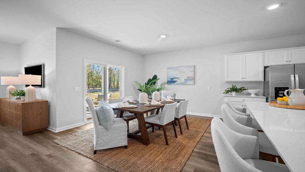 Representative furnished interior of a home built from the Cali by D.R. Horton in Fernhill Farms, Statesboro (Image 8).