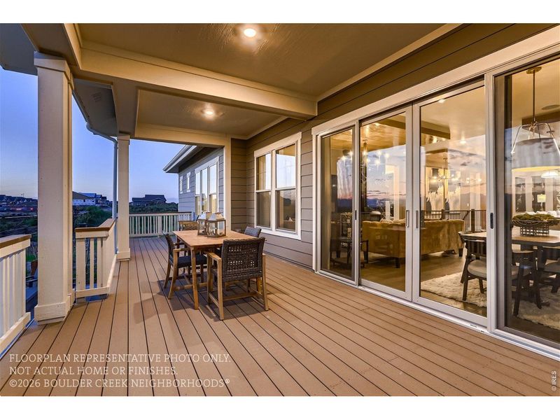 Exterior details and patio area of a home in , Broomfield (Image 3).