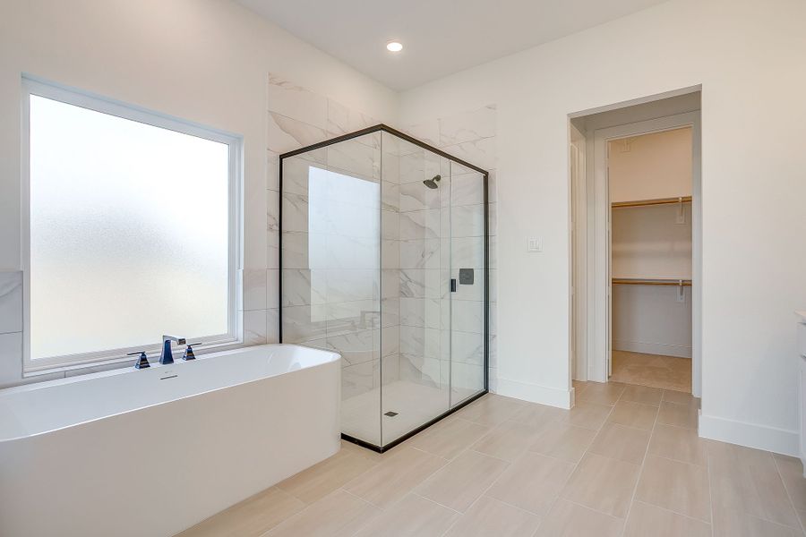 Representative furnished interior of a home built from the Valera by Graham Hart Home Builder in Bear Ridge, Burleson (Image 9).
