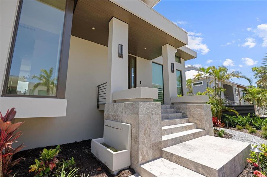 Exterior details and patio area of a home in , Longboat Key (Image 3).