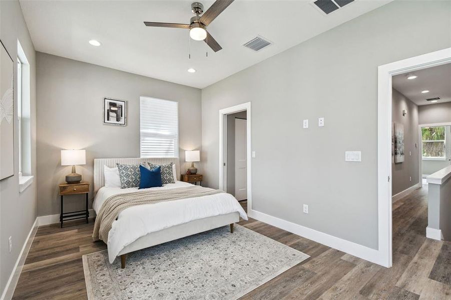 Furnished interior view inside a new home in , Tampa (Image 9). Furnished interior view inside a new home in , Tampa (Image 9).