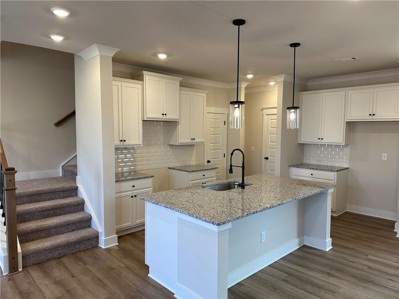 Furnished interior view inside a new home in Millstone at Mundy Mill, Gainesville (Image 5).