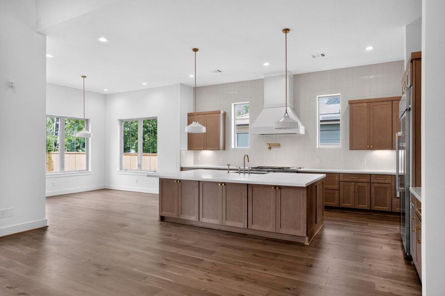 Furnished interior view inside a new home in , Houston (Image 13).