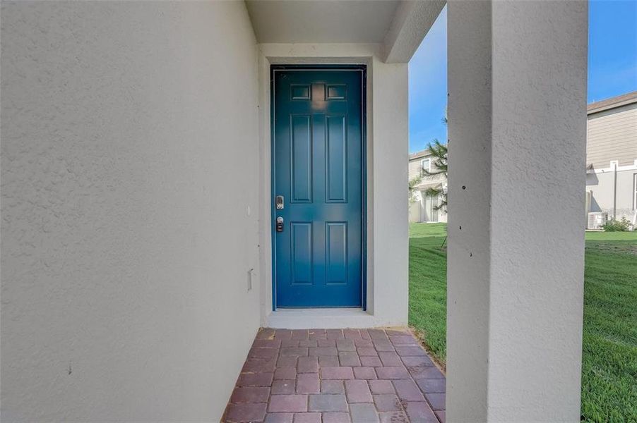 Exterior details and patio area of a home in , Davenport (Image 2).