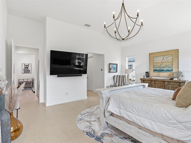 Furnished interior view inside a new home in , The Villages (Image 16). Furnished interior view inside a new home in , The Villages (Image 16).