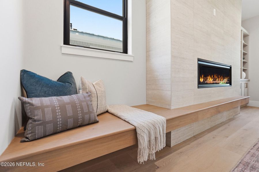 Furnished interior view inside a new home in , Atlantic Beach (Image 8).