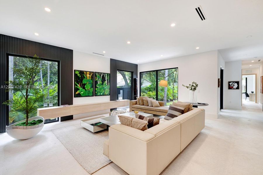 Furnished interior view inside a new home in , Biscayne Park (Image 13). Furnished interior view inside a new home in , Biscayne Park (Image 13).