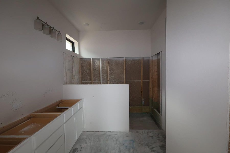 In-progress construction of a new home in Sienna - Grove Collection, Missouri City, TX (Image 3).