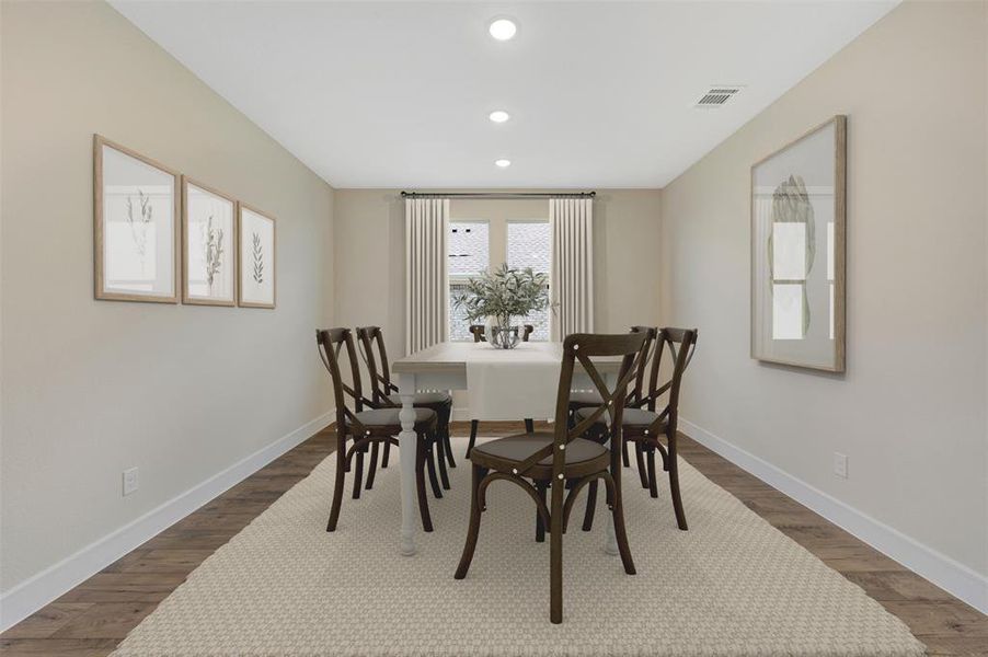Furnished interior view inside a new home in Elevon, Lavon (Image 17).