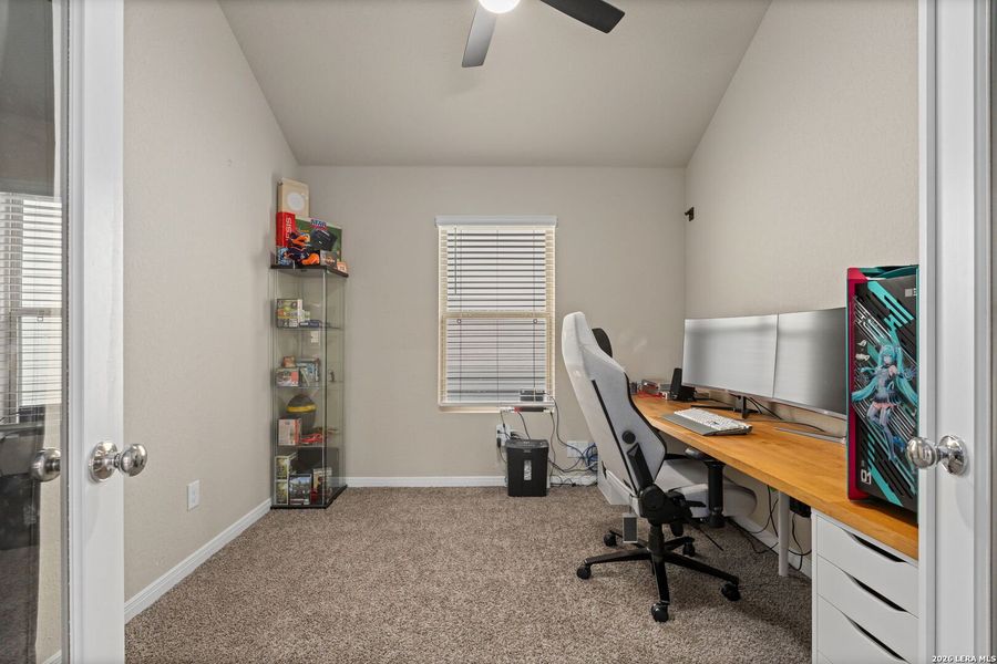 Furnished interior view inside a new home in Hunters Ranch, San Antonio (Image 29). Furnished interior view inside a new home in Hunters Ranch, San Antonio (Image 29).