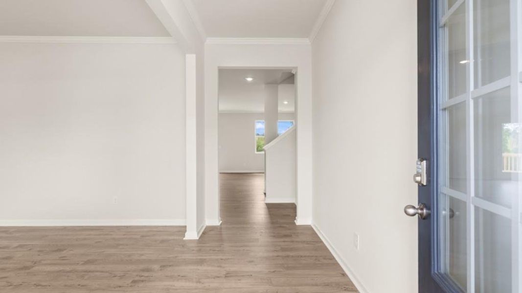 Spacious, unfurnished interior of a new home in Thompson Ridge, Dallas (Image 15). Spacious, unfurnished interior of a new home in Thompson Ridge, Dallas (Image 15).