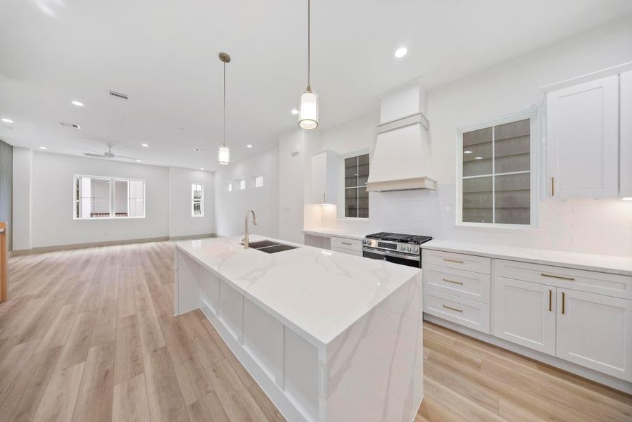 Furnished interior view inside a new home in , Houston (Image 7).