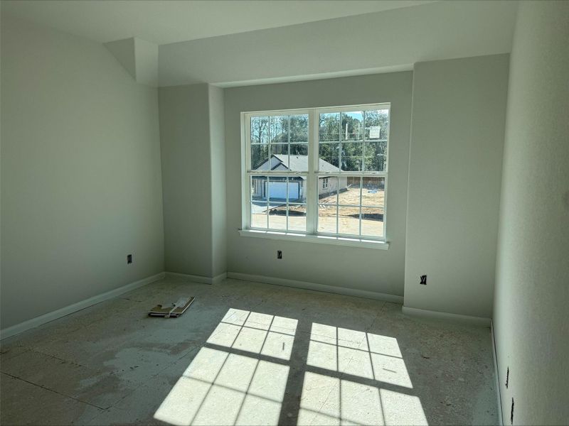 In-progress construction of a new home in River's Edge, Conroe, TX (Image 28).