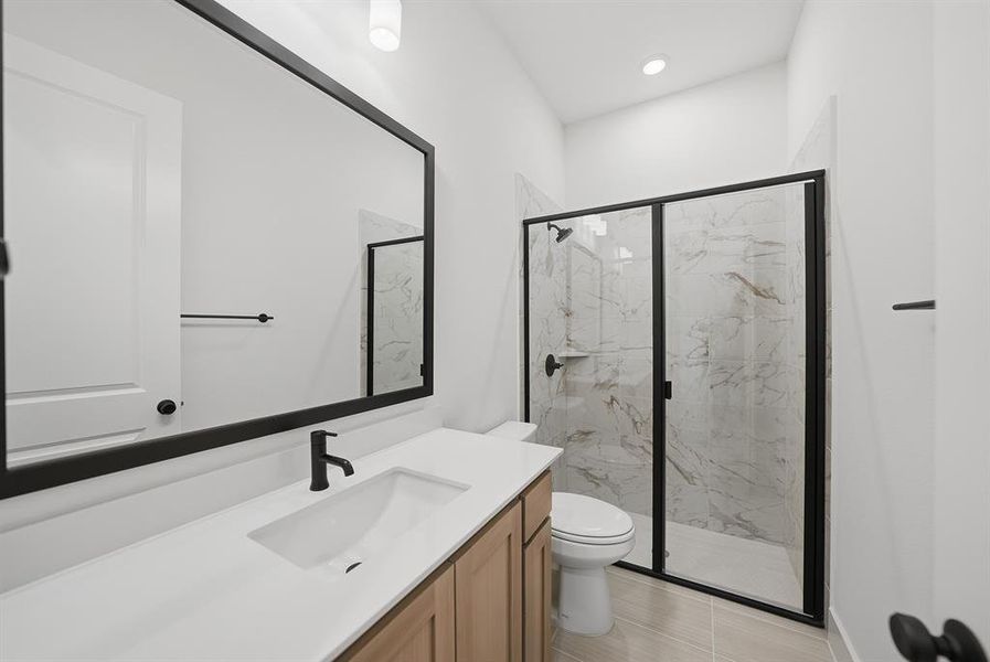 Furnished interior view inside a new home in Fields - 50' Lots, Frisco (Image 4).