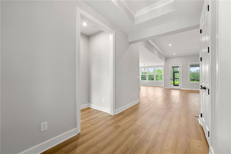 Spacious, unfurnished interior of a new home in Cresswind Georgia at Twin Lakes, Hoschton (Image 29). Spacious, unfurnished interior of a new home in Cresswind Georgia at Twin Lakes, Hoschton (Image 29).