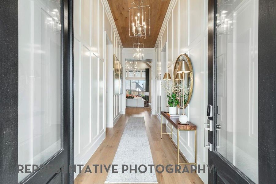 Furnished interior view inside a new home in Kresston, Montgomery (Image 19).