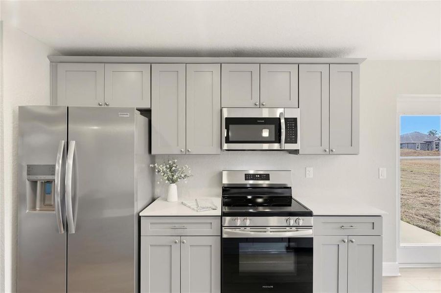 Furnished interior view inside a new home in , Sebring (Image 8).