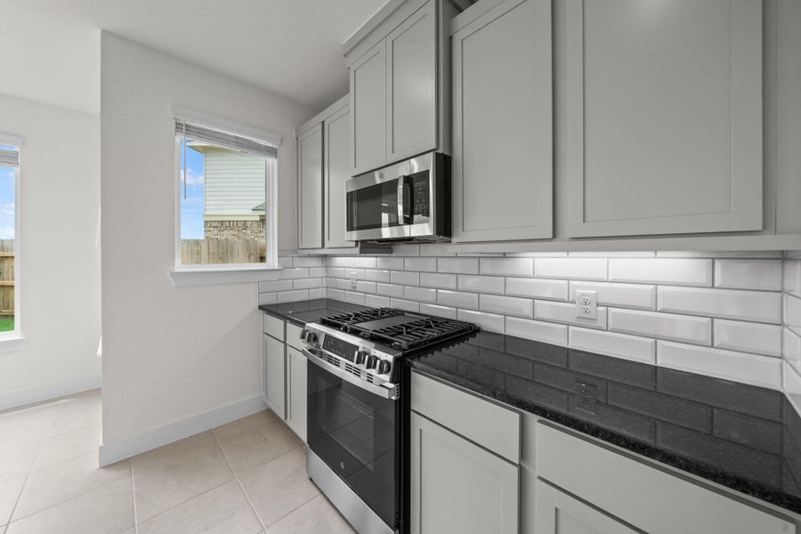 Furnished interior view inside a new home in , Katy (Image 12).