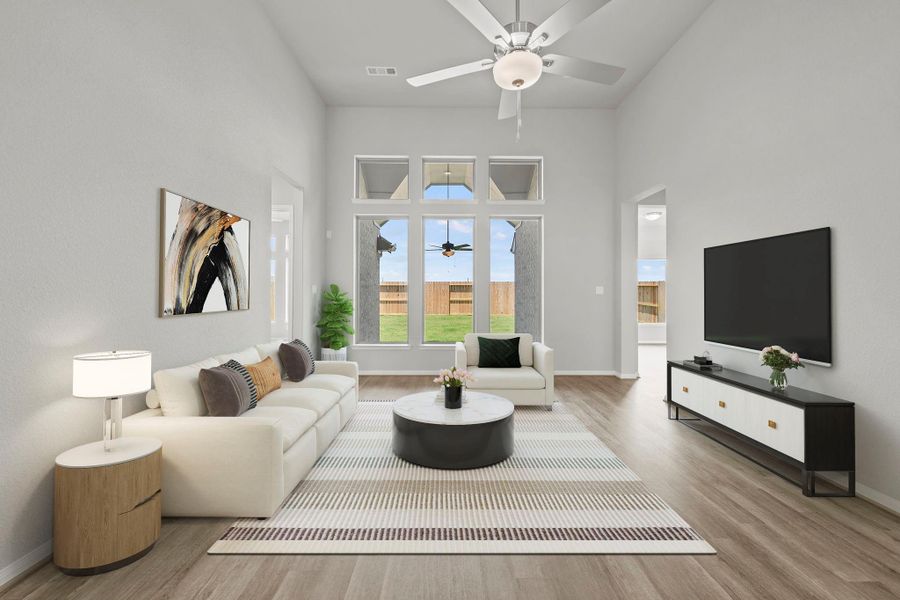 Furnished interior view inside a new home in Jubilee, Hockley (Image 10). Furnished interior view inside a new home in Jubilee, Hockley (Image 10).