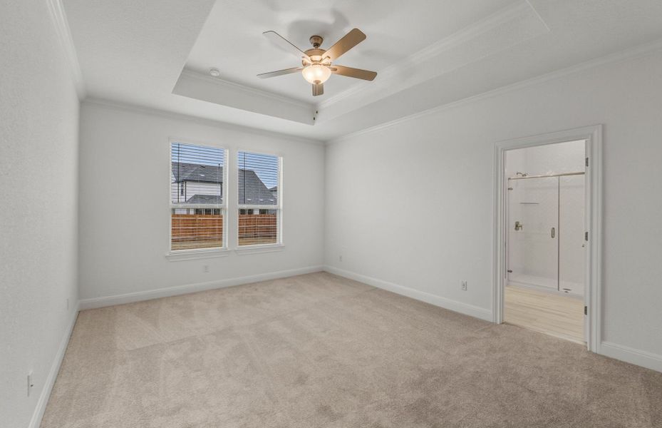 Spacious, unfurnished interior of a new home in Saddleback at Santa Rita Ranch, Liberty Hill (Image 19). Spacious, unfurnished interior of a new home in Saddleback at Santa Rita Ranch, Liberty Hill (Image 19).