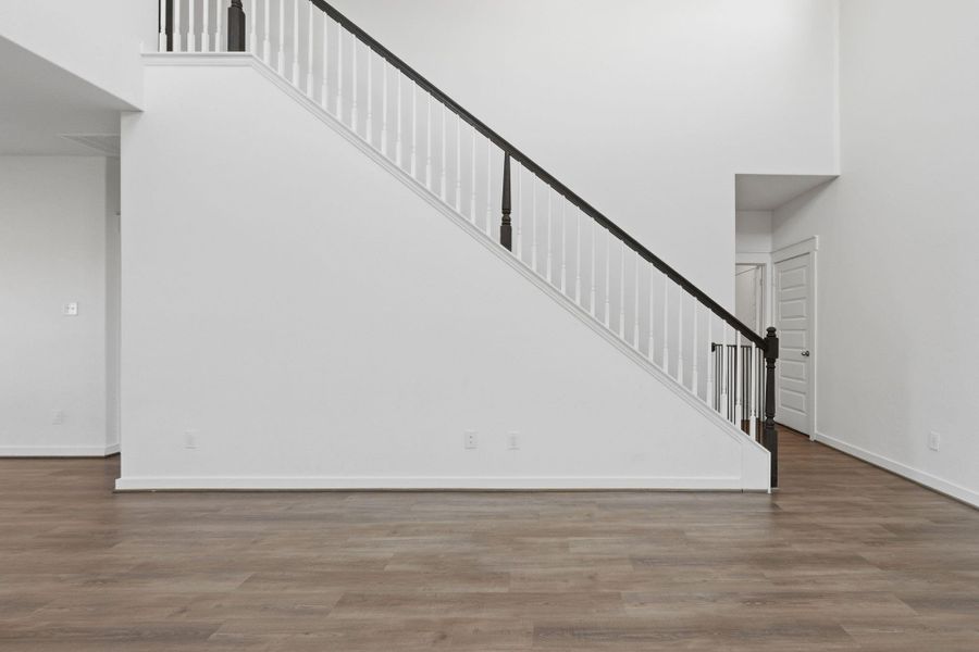 Spacious, unfurnished interior of a new home in Mostyn Springs, Magnolia (Image 15). Spacious, unfurnished interior of a new home in Mostyn Springs, Magnolia (Image 15).