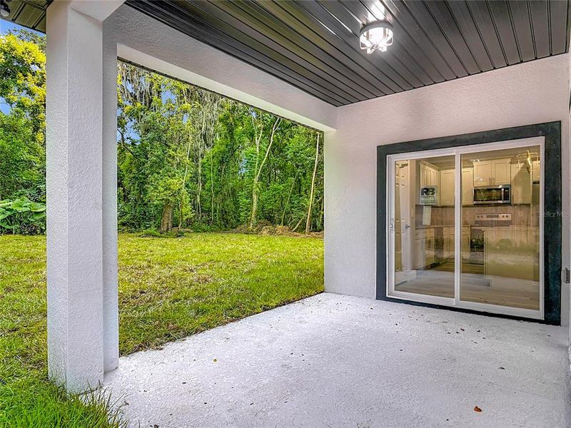 Exterior details and patio area of a home in , Deland (Image 4).