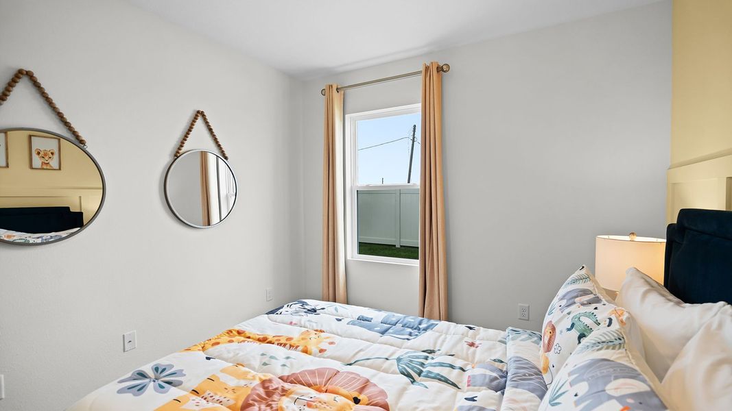 Furnished interior in a model home at Fox Branch in Lakeland (Image 22).