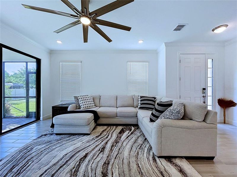 Furnished interior view inside a new home in , Wesley Chapel (Image 19).