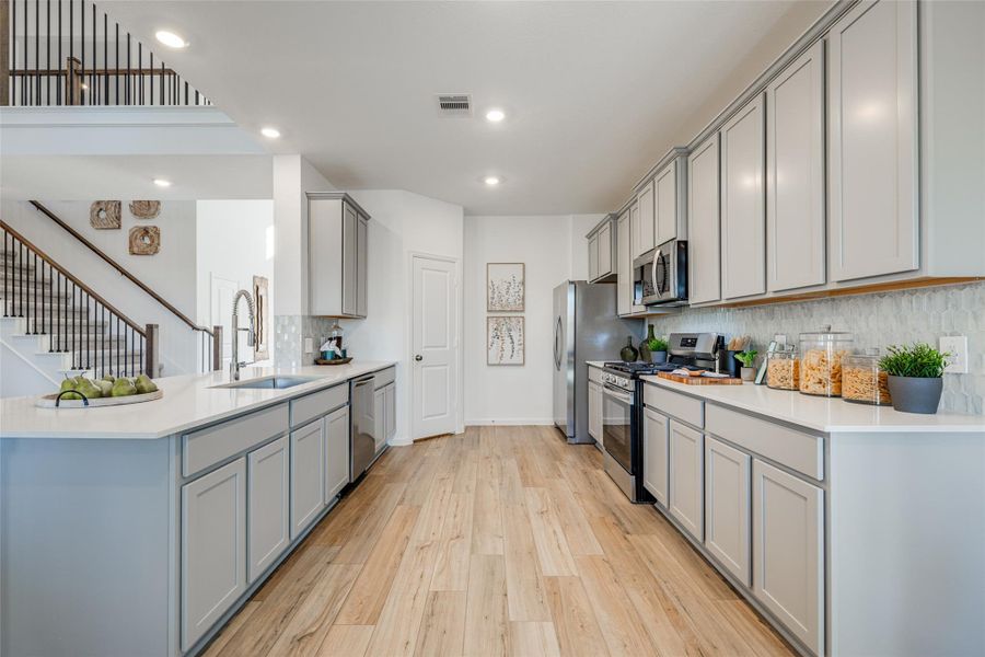 Furnished interior view inside a new home in Anniston, Katy (Image 44).