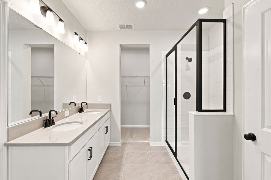 Representative furnished interior of a home built from the The Climson by David Weekley Homes in Palmeras at Crossprairie – The Palms Collection, St. Cloud (Image 5).
